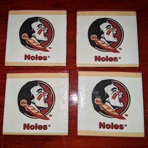 Florida State Seminoles Tile Coasters set of 4